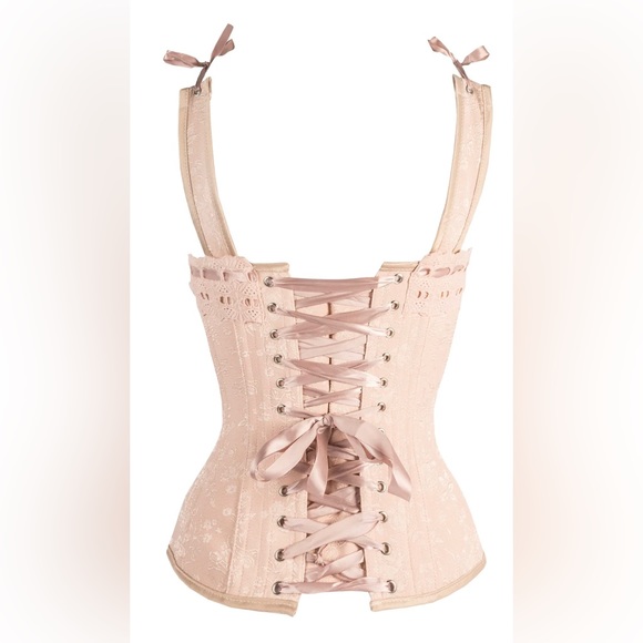 Corset story LUXURIOUS VICTORIAN INSPIRED OVERBUST ANGLED PANELS - Picture 3 of 3